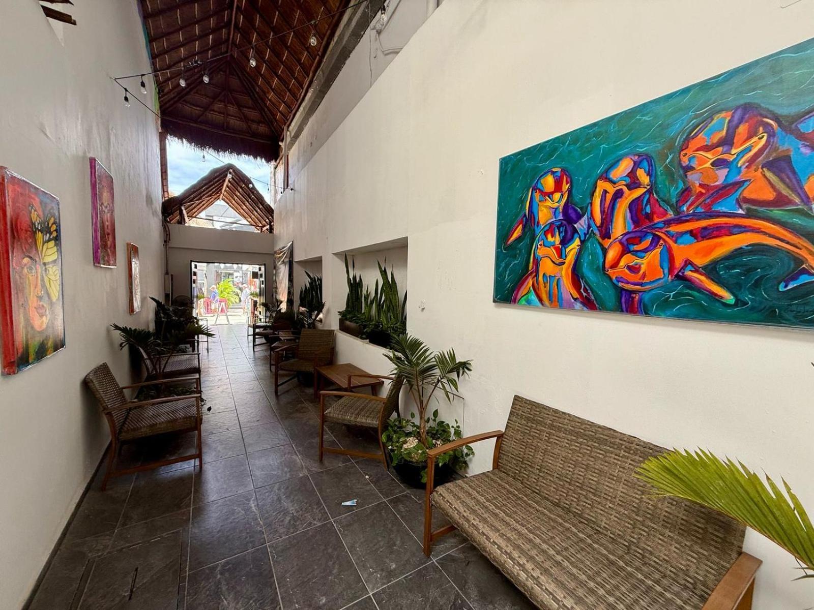 Casa Tortuga 5Th Ave Hotel Playa del Carmen Bagian luar foto