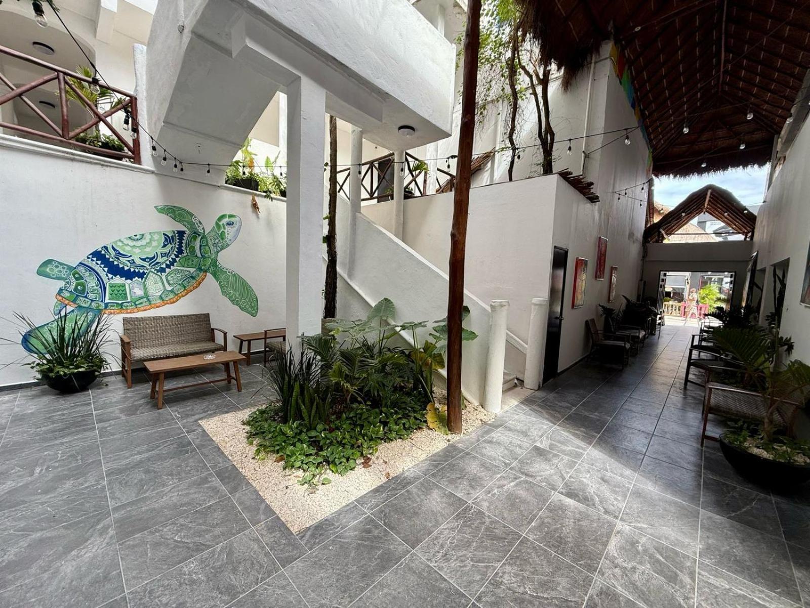 Casa Tortuga 5Th Ave Hotel Playa del Carmen Bagian luar foto